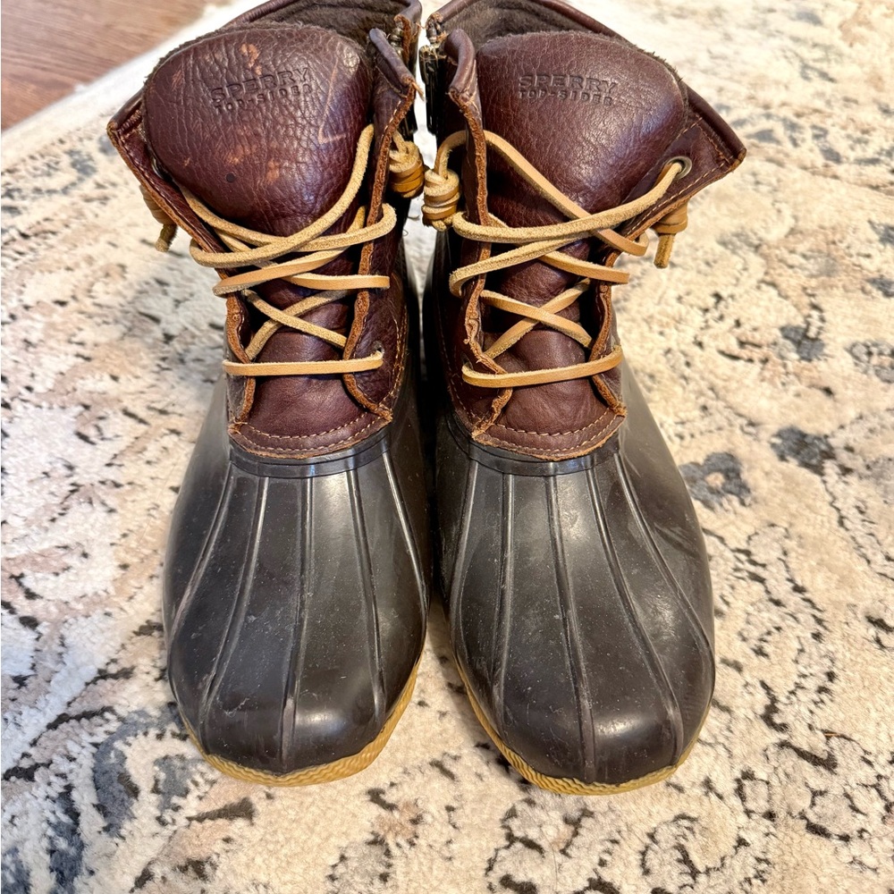 Sperry Brown Duck Boots